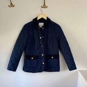 Charter Club Navy Jacket with Gold Accents